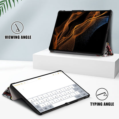 Pouzdro pro Samsung Galaxy Tab S8 Ultra, Techsuit, FoldPro Urban Vibe, vícebarevné