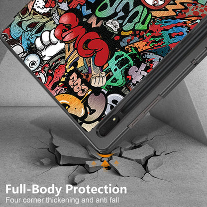 Pouzdro pro Samsung Galaxy Tab S8 Ultra, Techsuit, FoldPro Urban Vibe, vícebarevné
