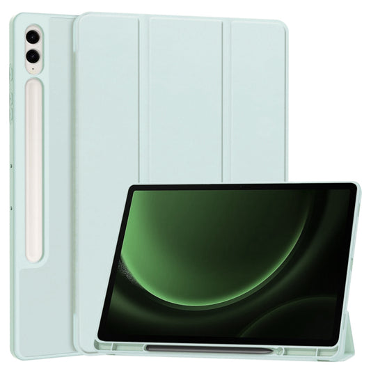 Pouzdro pro Samsung Galaxy Tab S9 FE+, Techsuit, Flex Trifold, modré