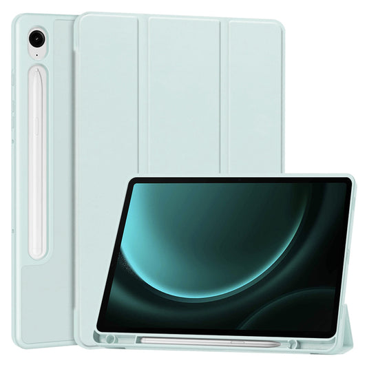 Pouzdro pro Samsung Galaxy Tab S9 FE / Tab S9 / Tab S10 FE, Techsuit, Flex Trifold, modré