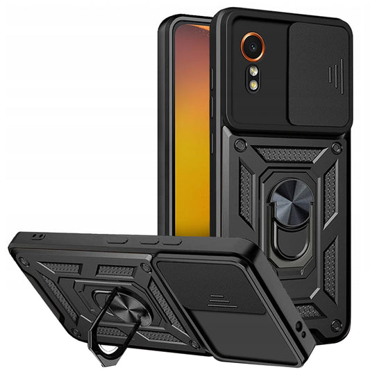 Pouzdro pro Samsung Galaxy Xcover7 G556, Techsuit, CamShield, Černá