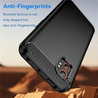 Pouzdro pro Samsung Galaxy XCover7 Pro, Techsuit, Carbon, Černá