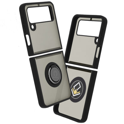 Pouzdro pro Samsung Galaxy Z Flip3 5G F711, Techsuit, Glinth, Černé
