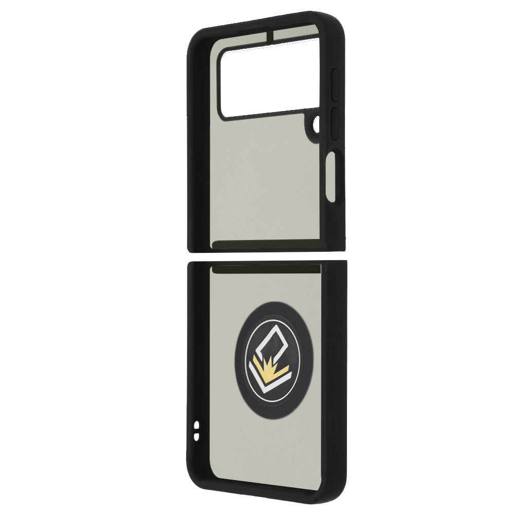 Pouzdro pro Samsung Galaxy Z Flip3 5G F711, Techsuit, Glinth, Černé