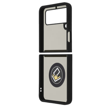 Pouzdro pro Samsung Galaxy Z Flip3 5G F711, Techsuit, Glinth, Černé
