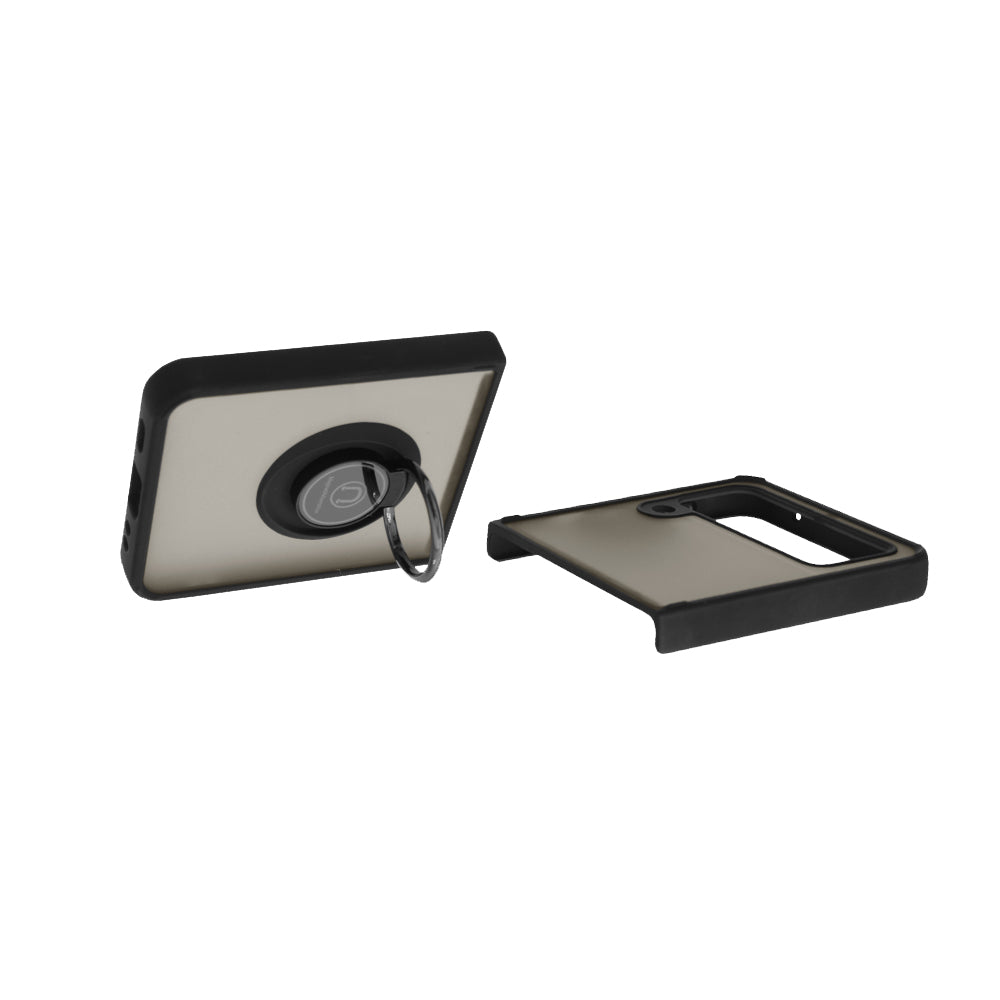 Pouzdro pro Samsung Galaxy Z Flip3 5G F711, Techsuit, Glinth, Černé