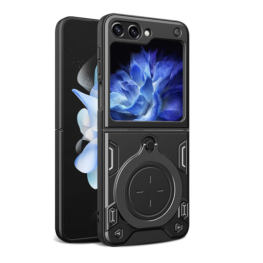 Pouzdro pro Samsung Galaxy Z Flip5 F731, Techsuit, CamGuard Pro, Černé