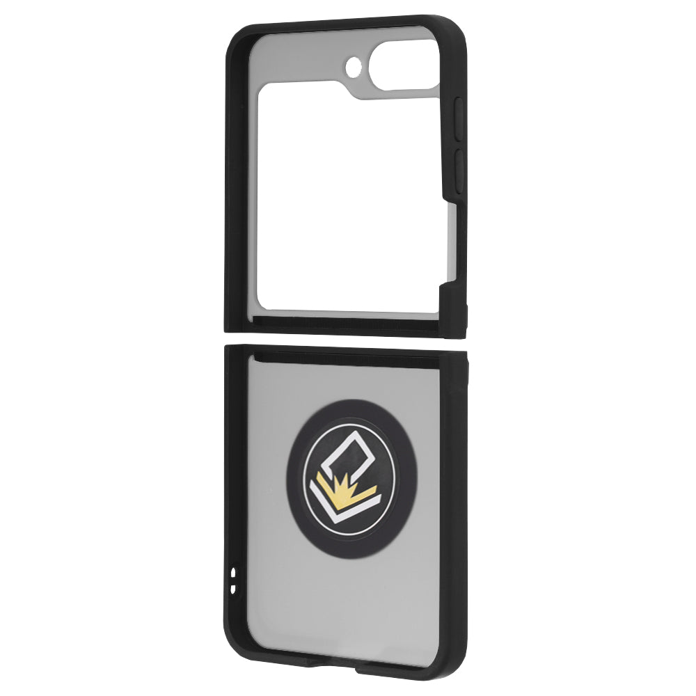 Pouzdro pro Samsung Galaxy Z Flip7 FE F761 / Z Flip6 F741, Techsuit, Glinth, Černé