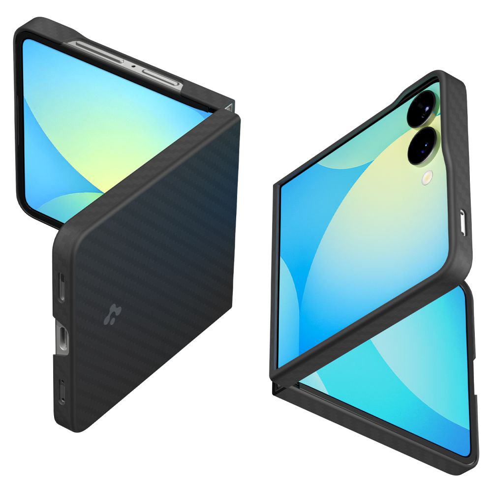 Pouzdro pro Samsung Galaxy Z Flip7 F766, Spigen, Air Skin, Černá ACS09564
