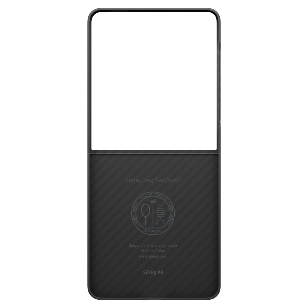 Pouzdro pro Samsung Galaxy Z Flip7 F766, Spigen, Air Skin, Černá ACS09564