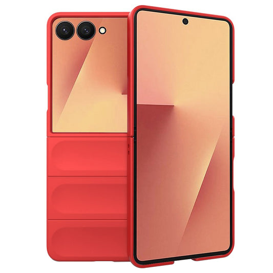 Pouzdro pro Samsung Galaxy Z Flip7 F766, Techsuit, Magic Shield, červené