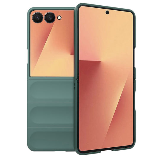 Pouzdro pro Samsung Galaxy Z Flip7 F766, Techsuit, Magic Shield, Zelené