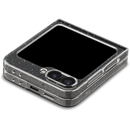 Pouzdro pro Samsung Galaxy Z Flip7 FE F761 / Z Flip6 F741, Spigen, Air Skin Gliiter, Průhledné