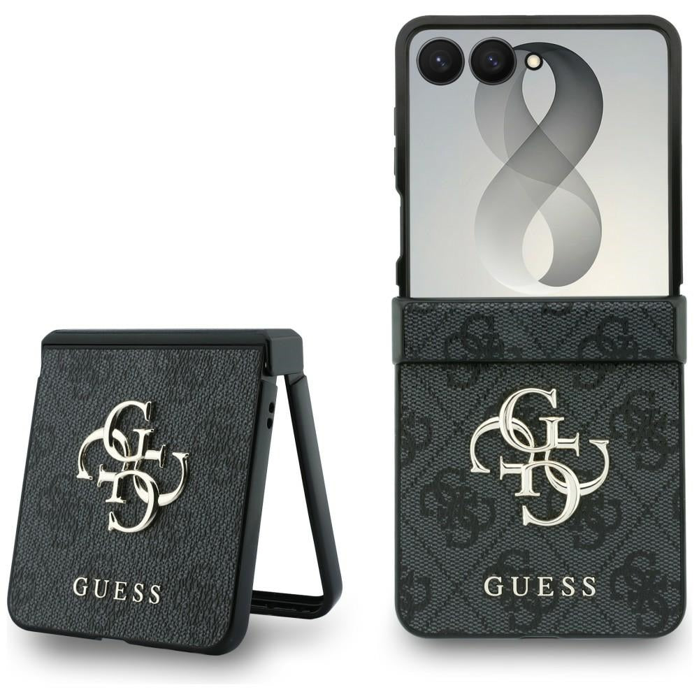 Pouzdro pro Samsung Galaxy Z Flip8 F776, Guess, 4G Big Logo, Černé