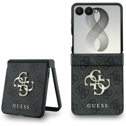 Pouzdro pro Samsung Galaxy Z Flip8 F776, Guess, 4G Big Logo, Černé