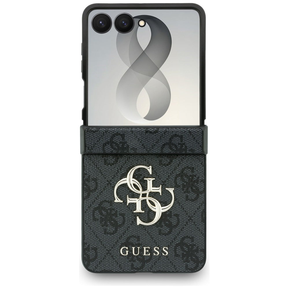 Pouzdro pro Samsung Galaxy Z Flip8 F776, Guess, 4G Big Logo, Černé