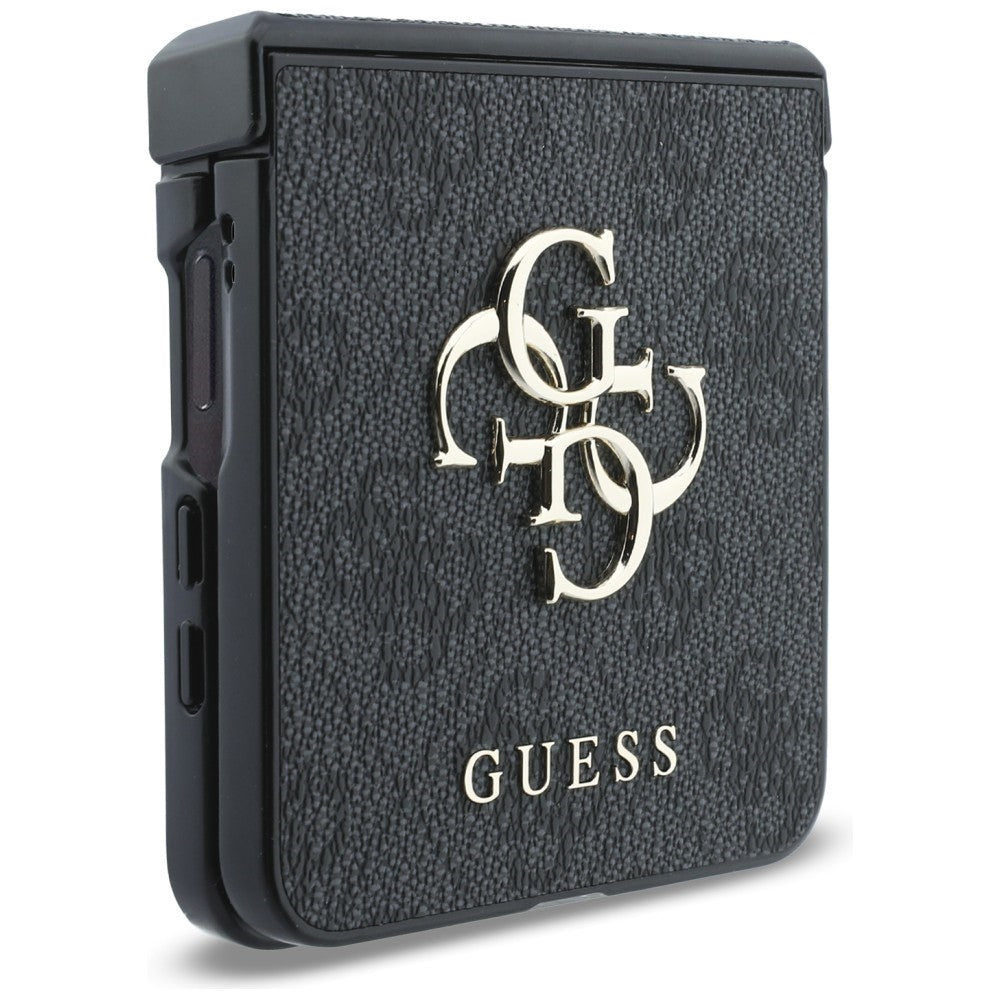 Pouzdro pro Samsung Galaxy Z Flip8 F776, Guess, 4G Big Logo, Černé
