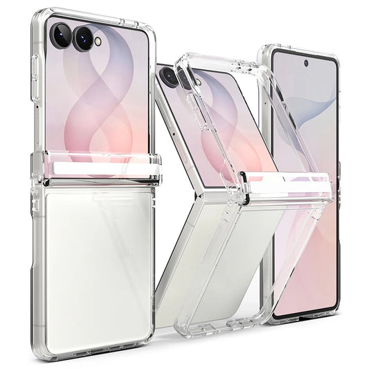 Pouzdro pro Samsung Galaxy Z Flip8 F776, Ringke, Fusion Flap, Průhledné