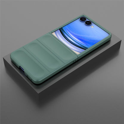 Pouzdro pro Samsung Galaxy Z Flip8 F776, Techsuit, Magic Shield, Zelené