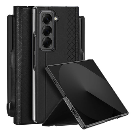 Pouzdro pro Samsung Galaxy Z Fold Special, DUX DUCIS, Bril (s držákem na tužku), černé