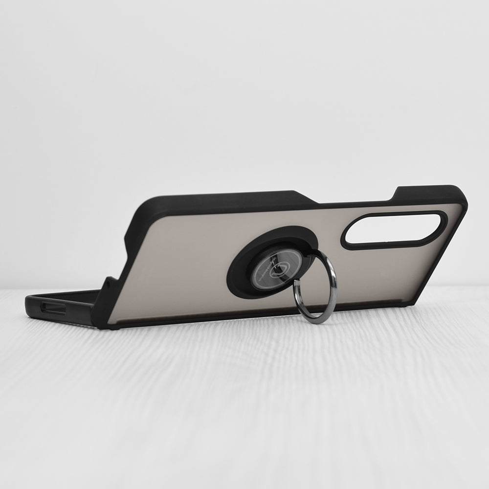 Pouzdro pro Samsung Galaxy Z Fold3 5G F926, Techsuit, Glinth, Černé