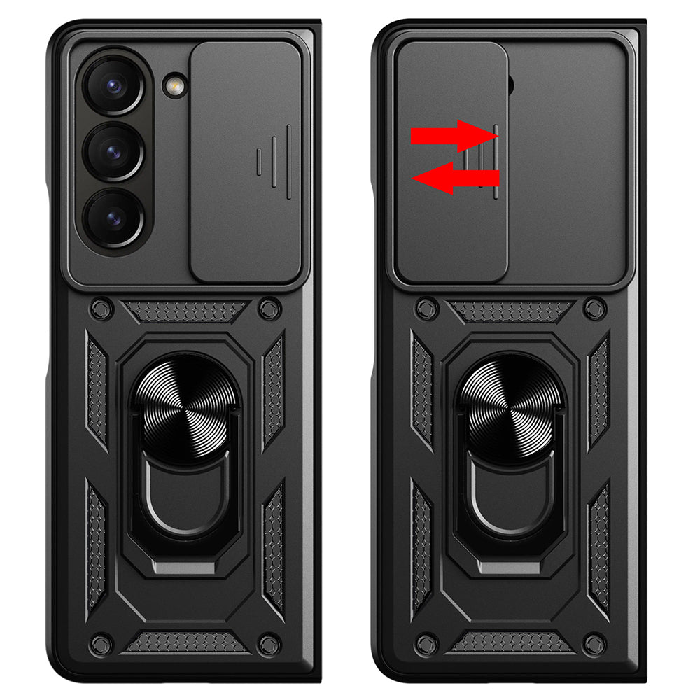 Pouzdro pro Samsung Galaxy Z Fold5 F946, Techsuit, CamShield, Černá