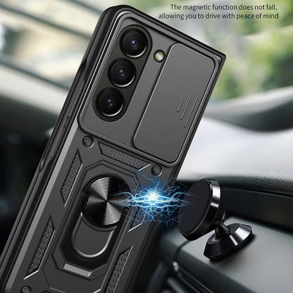 Pouzdro pro Samsung Galaxy Z Fold5 F946, Techsuit, CamShield, Černá