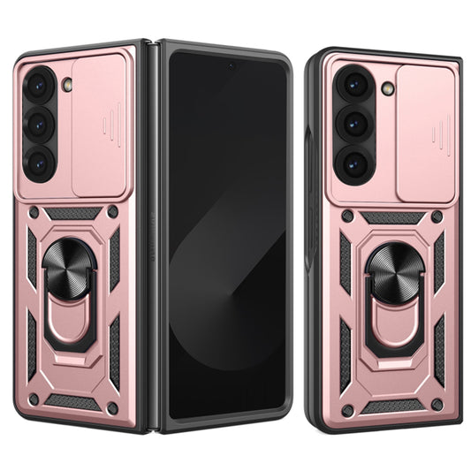 Pouzdro pro Samsung Galaxy Z Fold6 F956, Techsuit, CamShield, Růžové