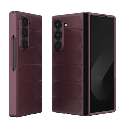 Pouzdro pro Samsung Galaxy Z Fold6 F956, Techsuit, Magic Shield, vínová