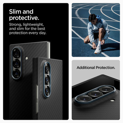 Pouzdro pro Samsung Galaxy Z Fold7 F966, Spigen, Air Skin, Černá ACS09555