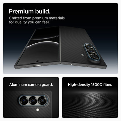 Pouzdro pro Samsung Galaxy Z Fold7 F966, Spigen, Air Skin, Černá ACS09555