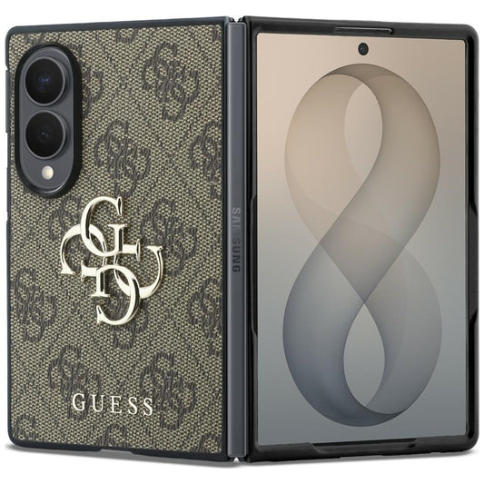 Pouzdro pro Samsung Galaxy Z Fold8 F971, Guess, 4G Big Logo, Hnědá