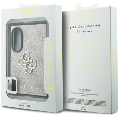 Pouzdro pro Samsung Galaxy Z Fold8 F971, Guess, 4G Big Logo, Růžové