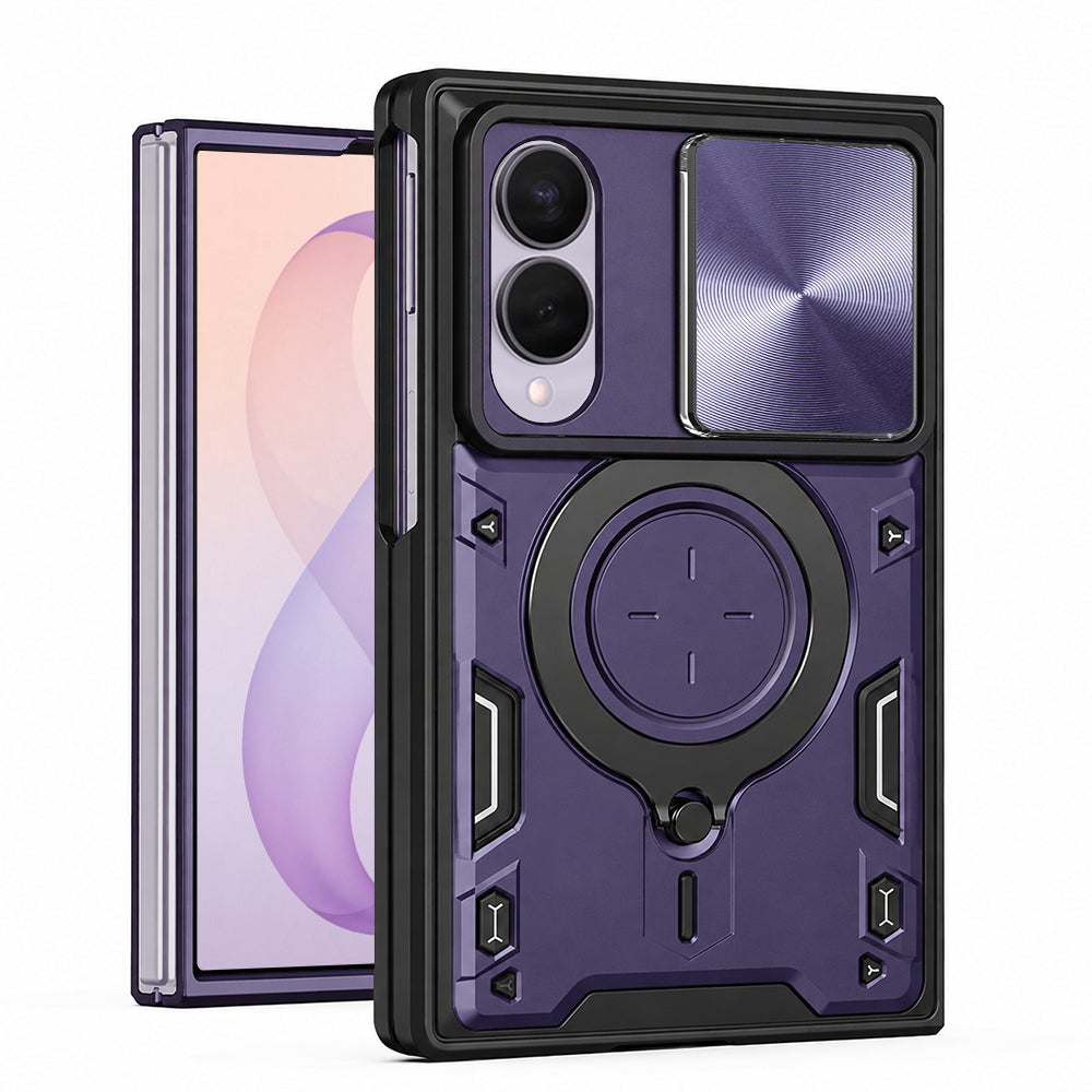 Pouzdro pro Samsung Galaxy Z Fold8 F971, Techsuit, CamGuard Pro, Fialové