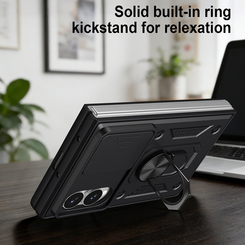 Pouzdro pro Samsung Galaxy Z Fold8 F971, Techsuit, CamShield, Černá