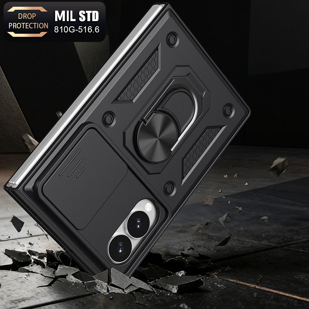 Pouzdro pro Samsung Galaxy Z Fold8 F971, Techsuit, CamShield, Černá