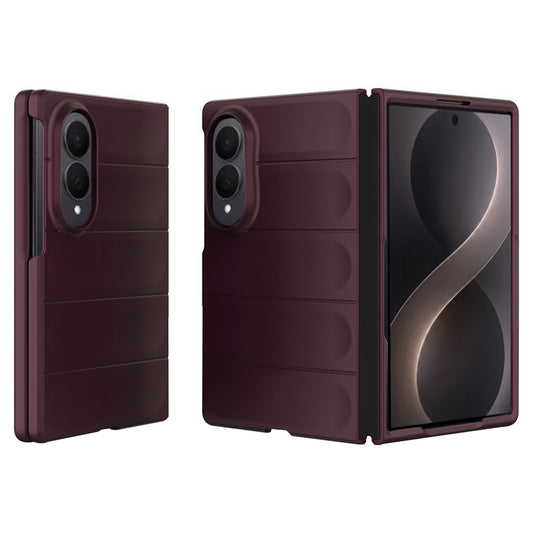 Pouzdro pro Samsung Galaxy Z Fold8 F976, Techsuit, Magic Shield, vínové
