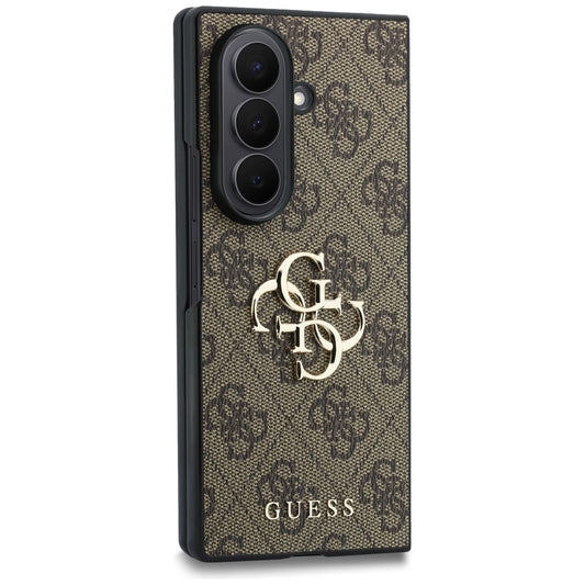 Pouzdro pro Samsung Galaxy Z Fold8 Ultra F976, Guess, 4G Big Logo, Hnědá