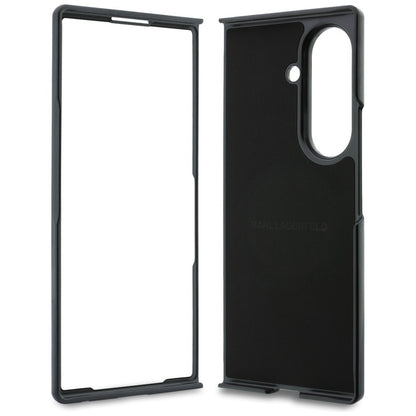 Pouzdro pro Samsung Galaxy Z Fold8 Ultra F976, Karl Lagerfeld, Karl & Choupette Head Pin, Černá
