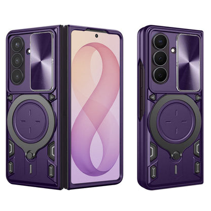 Pouzdro pro Samsung Galaxy Z Fold8 Ultra F976 / Z Fold7 F966, Techsuit, CamGuard Pro, Fialové