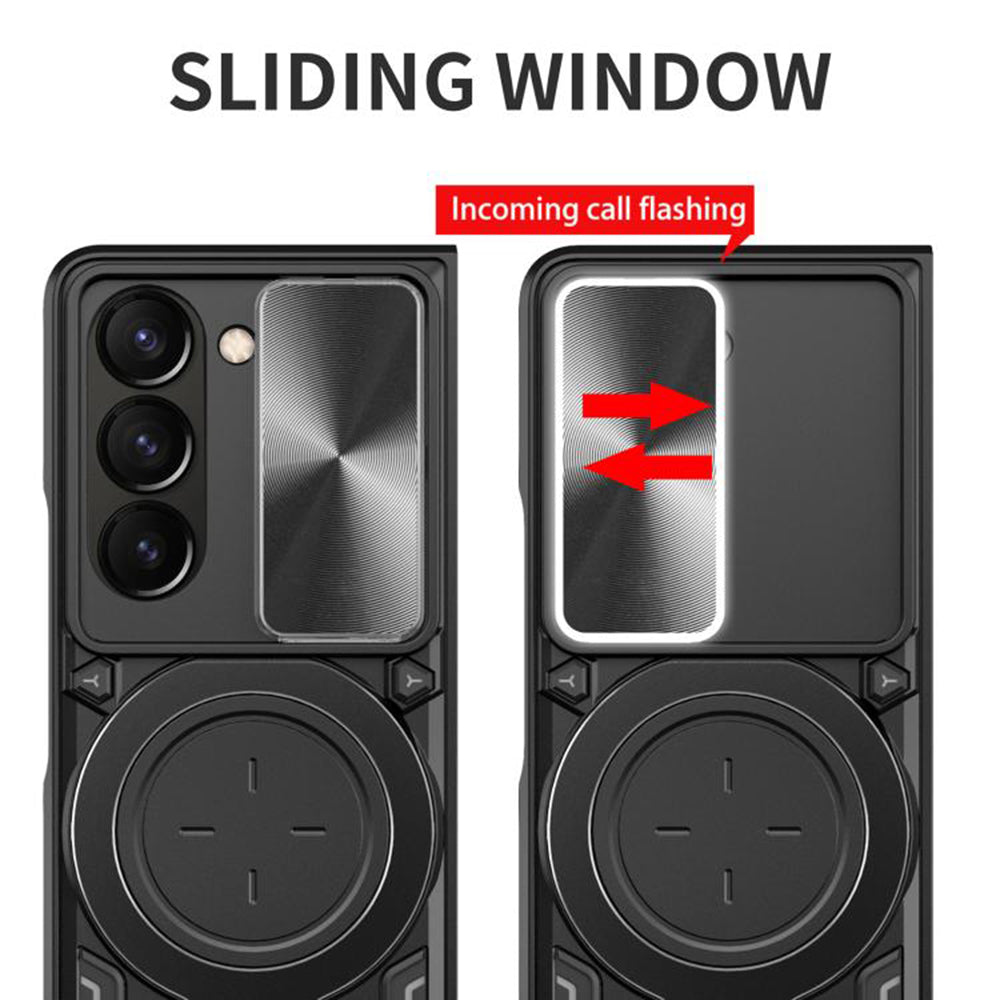 Pouzdro pro Samsung Galaxy Z Fold8 Ultra F976 / Z Fold7 F966, Techsuit, CamGuard Pro, Fialové