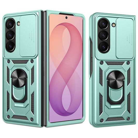 Pouzdro pro Samsung Galaxy Z Fold8 Ultra F976 / Z Fold7 F966, Techsuit, CamShield, Zelené