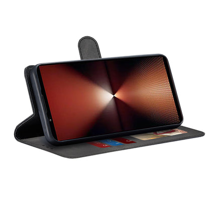 Case for Sony Xperia 1 VI, Techsuit, Diary Book, Black
