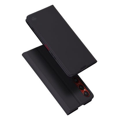 Pouzdro pro Sony Xperia 1 VI, Techsuit, Magskin Book, Černé