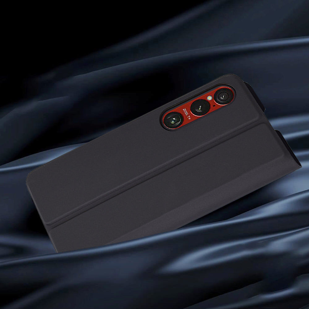 Pouzdro pro Sony Xperia 1 VI, Techsuit, Magskin Book, Černé