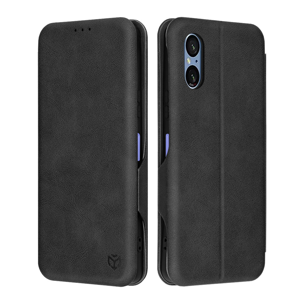 Pouzdro pro Sony Xperia 5 VI, Techsuit, Safe Wallet Plus, Černé