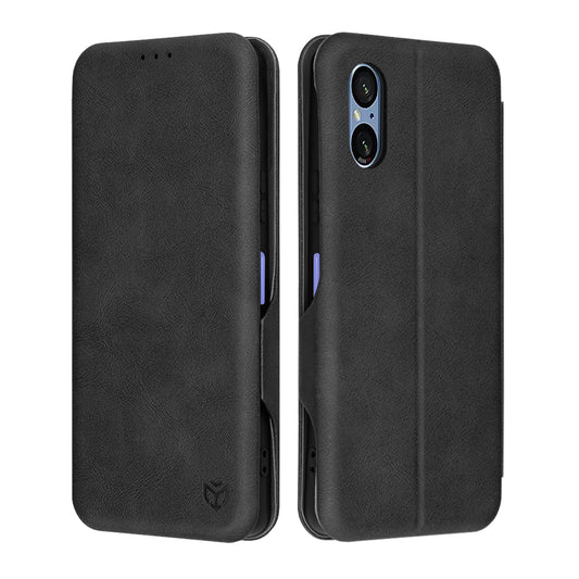Pouzdro pro Sony Xperia 5 VI, Techsuit, Safe Wallet Plus, Černé