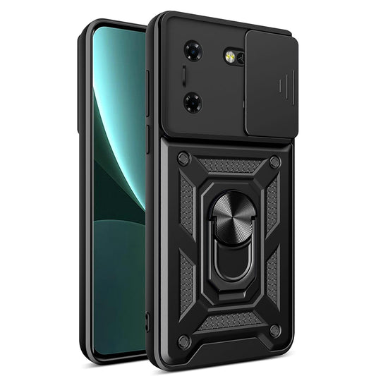 Case for Tecno Pova 5 Pro, Techsuit, CamShield, Black