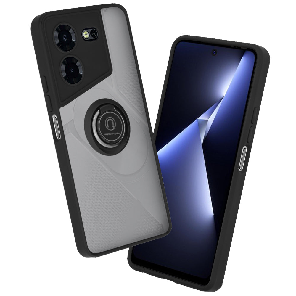 Pouzdro pro Tecno Pova 5 Pro, Techsuit, Glinth, černé