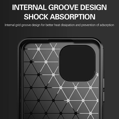 Pouzdro pro Xiaomi 11 Lite 5G NE / Mi 11 Lite 5G / 11 Lite, Techsuit, Carbon, Černé